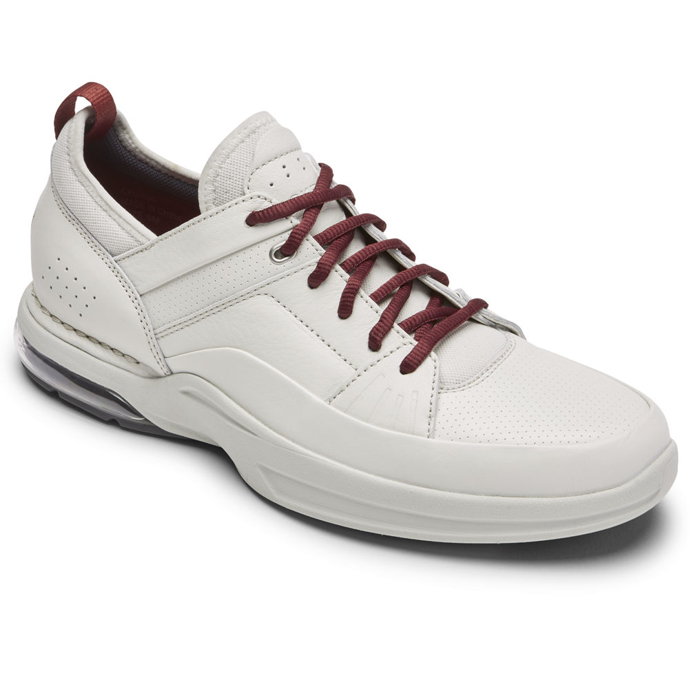 Rockport Singapore Mens Sneakers - Howe Street Lace Up White - HN4578193